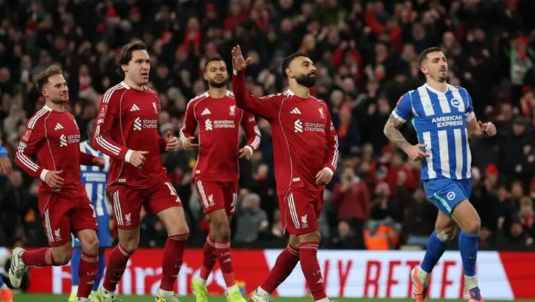 Liverpool Libas Brighton 3-0, Kokoh Melaju ke Babak 16 Besar Piala FA 2025/2026 Liverpool Libas Brighton 3-0, Kokoh Melaju ke Babak 16 Besar Piala FA 2025/2026
