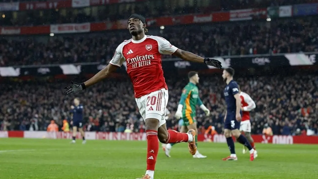 Arsenal Pesta Gol ke Gawang Wigan 4-0 di Piala FA, Madueke Buka Keunggulan Arsenal Pesta Gol ke Gawang Wigan 4-0 di Piala FA, Madueke Buka Keunggulan