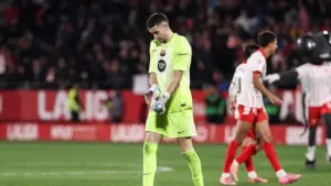 Kiper Barcelona Akui Pertahanan Rapuh Usai Kalah dari Girona