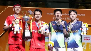 Indonesia Borong 4 Gelar Juara di Thailand Masters 2026, Dominasi Merah Putih Terasa