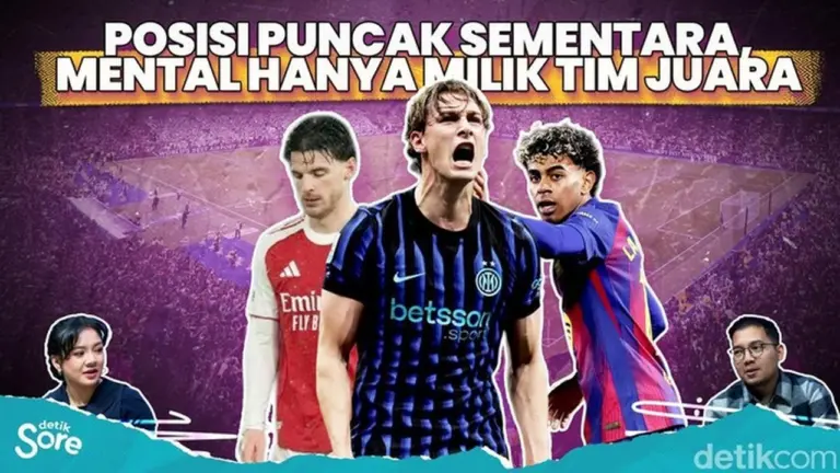 Persaingan Sengit Liga Top Eropa: Arsenal Imbang, Barcelona Tergelincir, Inter Milan Kokoh