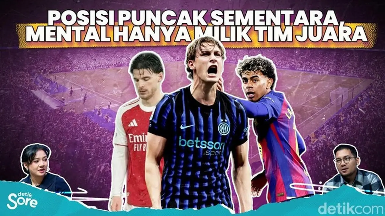 Persaingan Sengit Liga Top Eropa: Arsenal Imbang, Barcelona Tergelincir, Inter Milan Kokoh Persaingan Sengit Liga Top Eropa: Arsenal Imbang, Barcelona Tergelincir, Inter Milan Kokoh