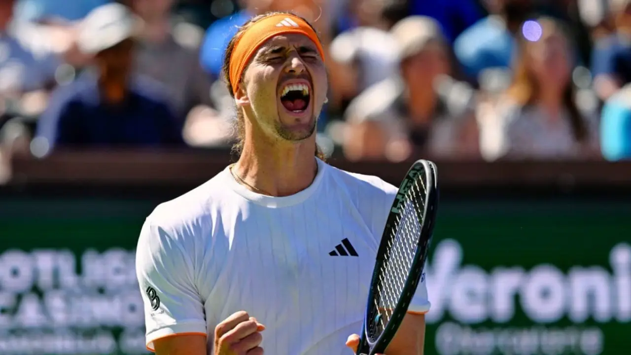 Alexander Zverev Tembus Semifinal Indian Wells 2026, Samai Rekor Nadal dan Djokovic Alexander Zverev Tembus Semifinal Indian Wells 2026, Samai Rekor Nadal dan Djokovic