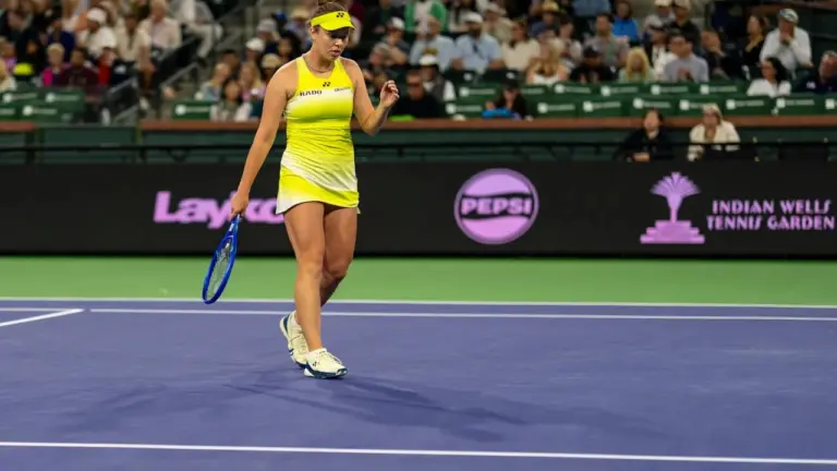 Indian Wells 2026: Linda Noskova Singkirkan Talia Gibson, Siap Tantang Aryna Sabalenka