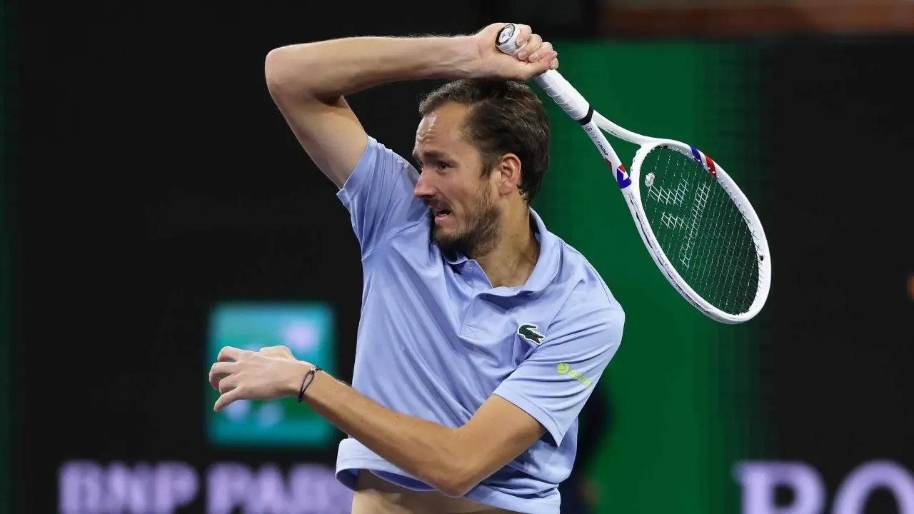 Kontroversi Warnai Kemenangan Daniil Medvedev atas Jack Draper di Indian Wells 2026 Kontroversi Warnai Kemenangan Daniil Medvedev atas Jack Draper di Indian Wells 2026